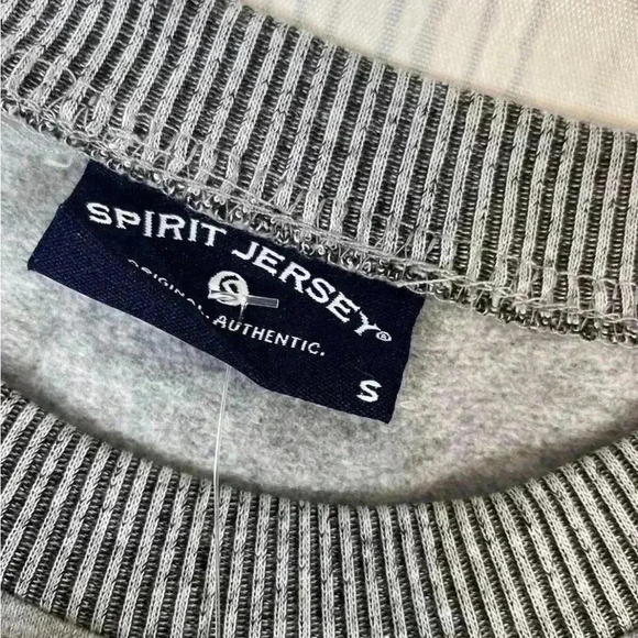 NEW SPIRIT JERSEY Sweatshirt Oversized Womens Size XS Sherpa Fleece DENVER CO - Picture 11 of 12